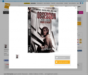 Obsession - Edition Collector 2 DVD - DVD Zone 2 - Fnac.com - .png