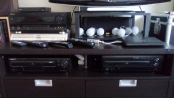 Vue équipements : PIONEER VSX709 CLD-D515&amp;S315 , SONY BDP-S1700 , PANASONIC DMR-EH60 ,, ASUS EEPC